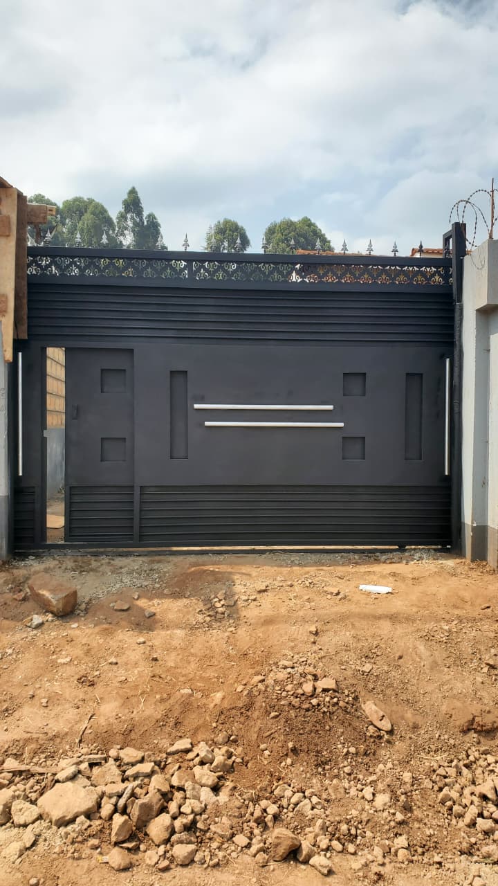 Modern Steel Sliding Gate